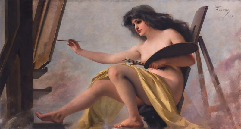 Alegorie umění - Luis Ricardo Falero