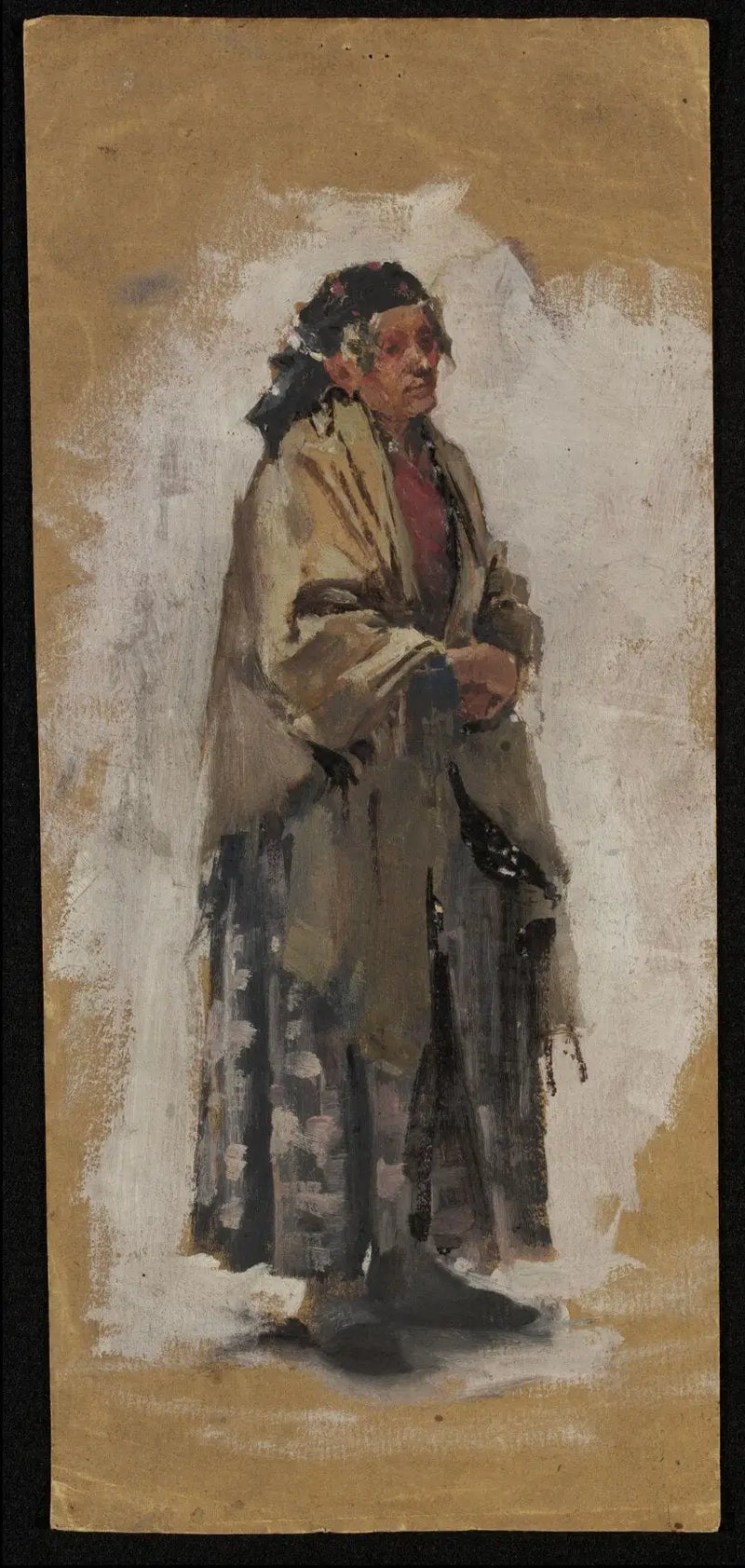 Starší žena - Luke Fildes