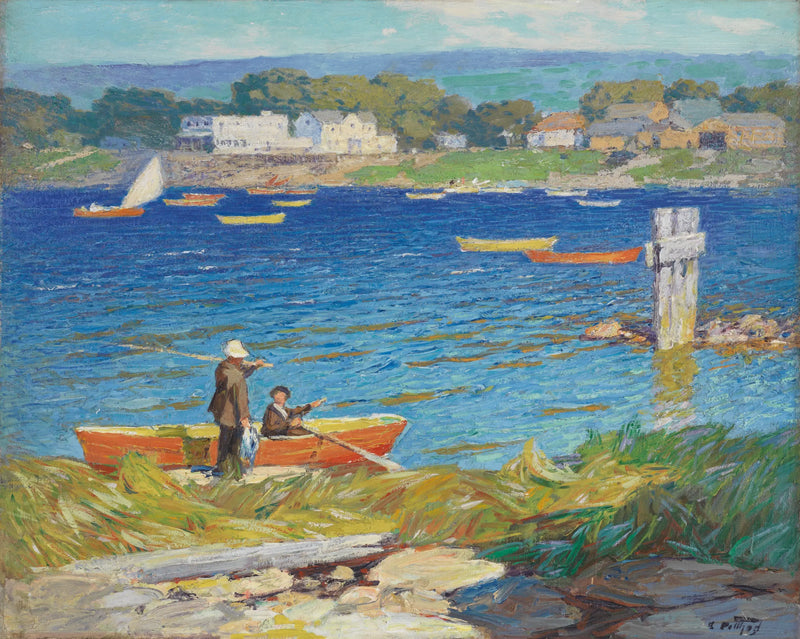 Den rybaření - Edward Henry Potthast