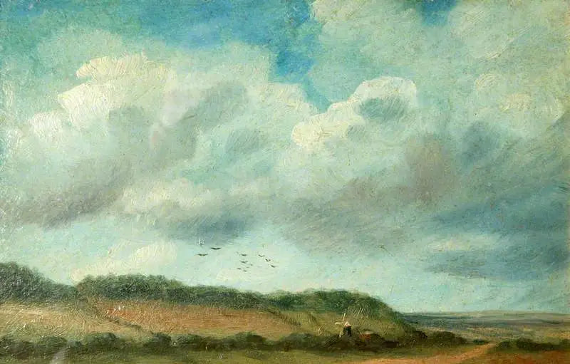 Větrný den - John Constable