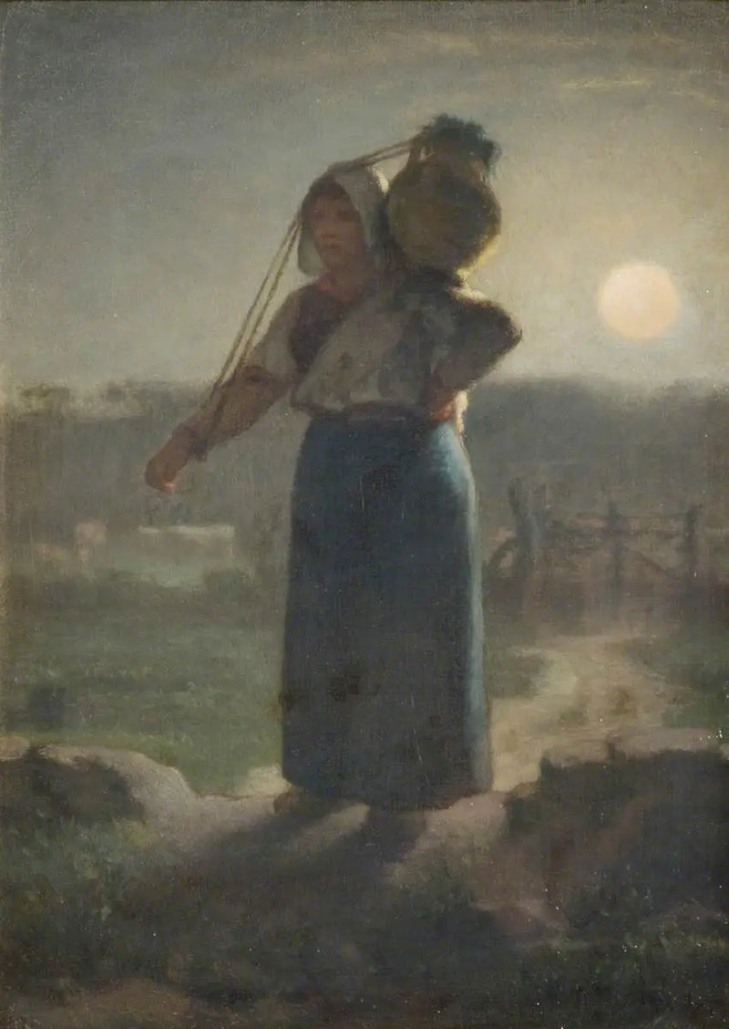 Mlékařka - Jean-François Millet