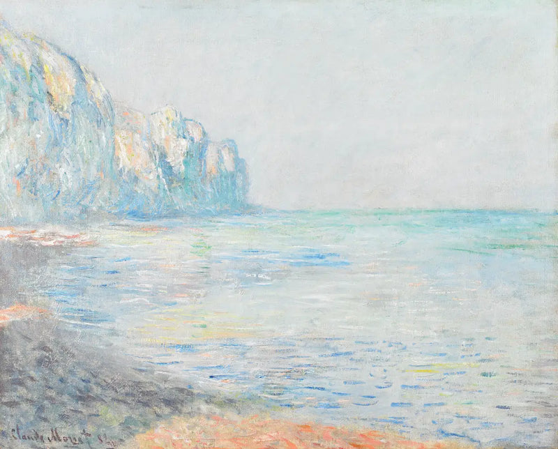Mlžné ráno v Pourville - Claude Monet