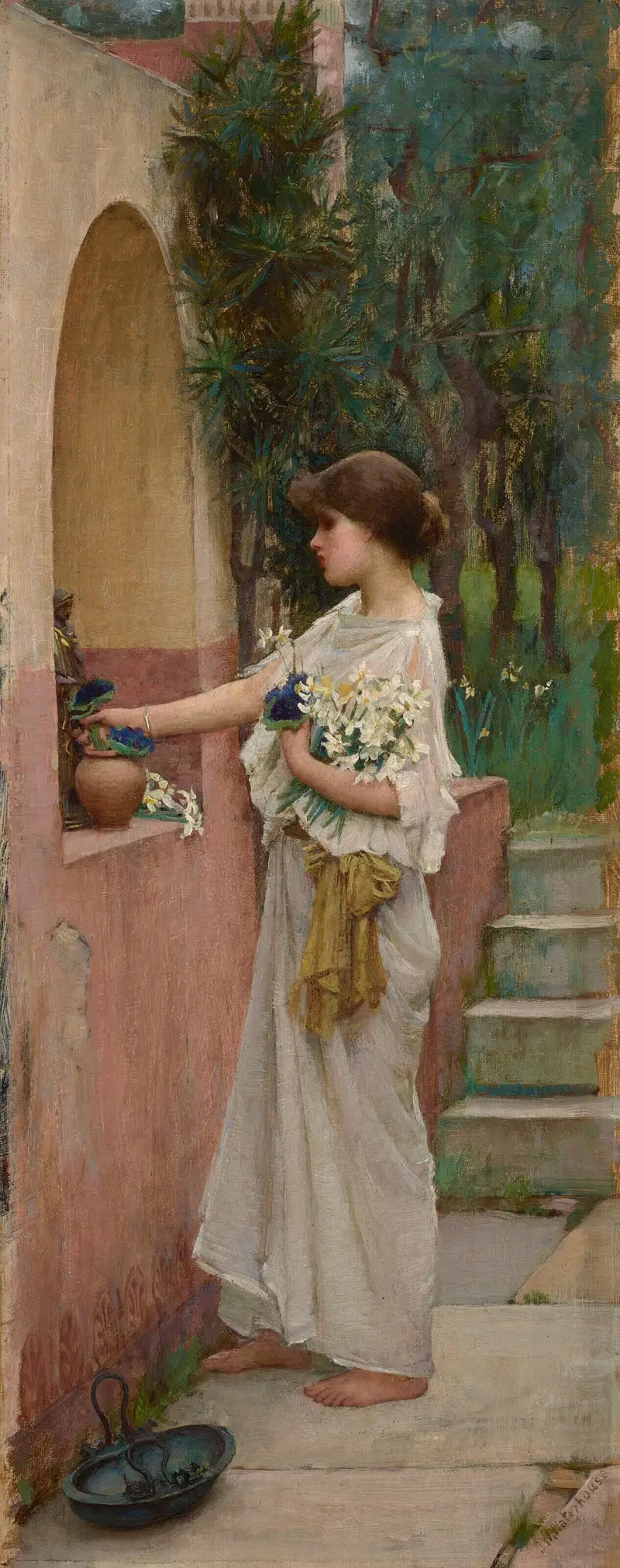 Římská oběť - John William Waterhouse