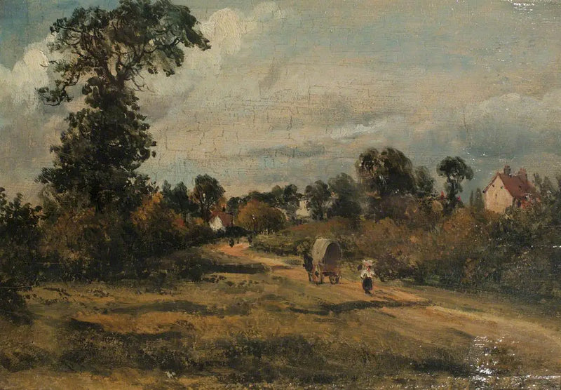 Vesnická cesta - John Constable