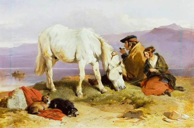 Scéna z Vysočin - Edwin Henry Landseer