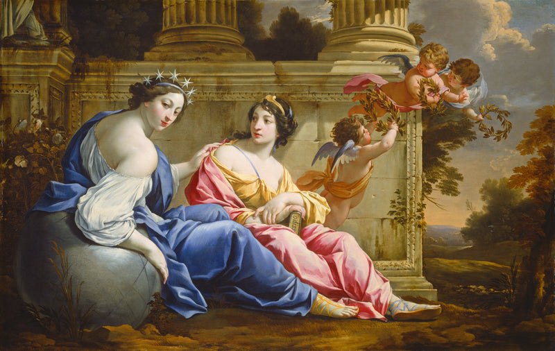 Uranie a Calliope - Simon Vouet