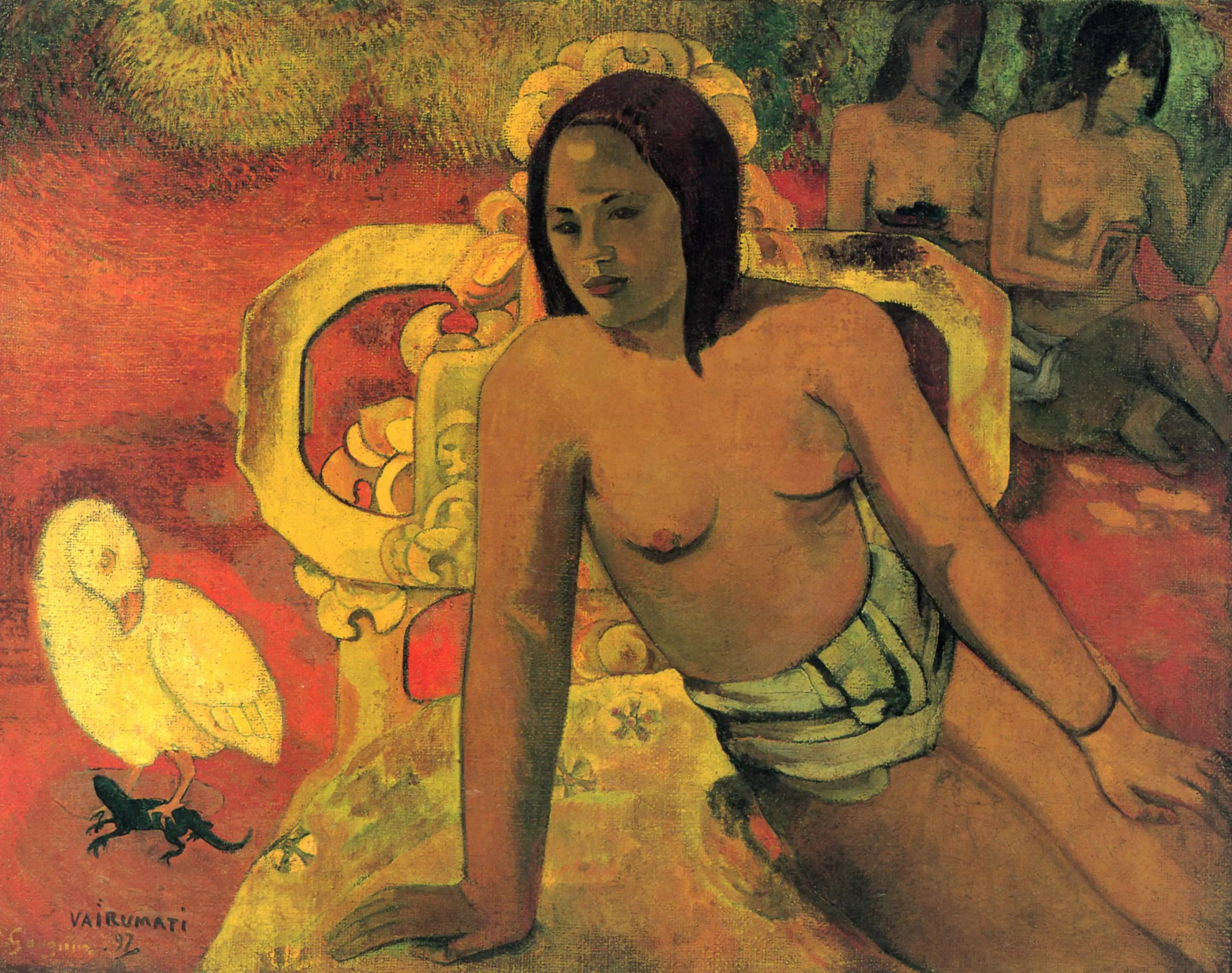 Reproduction du tableau « Vairumati - Paul Gauguin » par Alpha Reproduction en peinture à l’huile