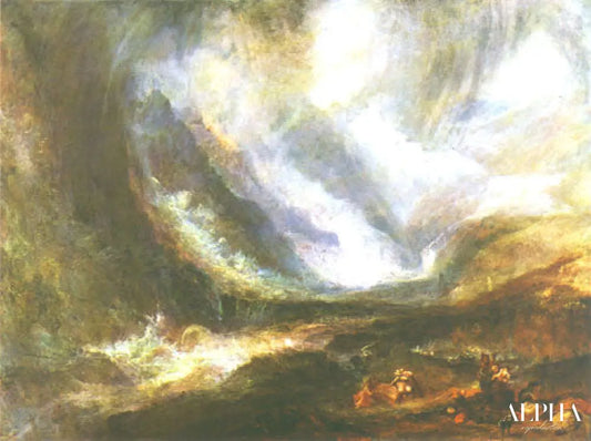 Val d'Aoste - William Turner - Reproductions de tableaux et peintures haut de gamme