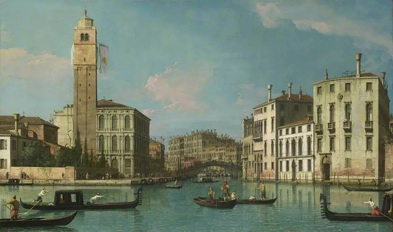 Venise: Embouchure du Cannaregio - Canaletto - Alpha Reproduction