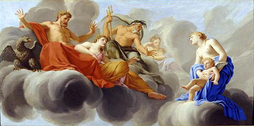 Vénus présente l’amour à Jupiter - Eustache Le Sueur - Alpha Reproduction
