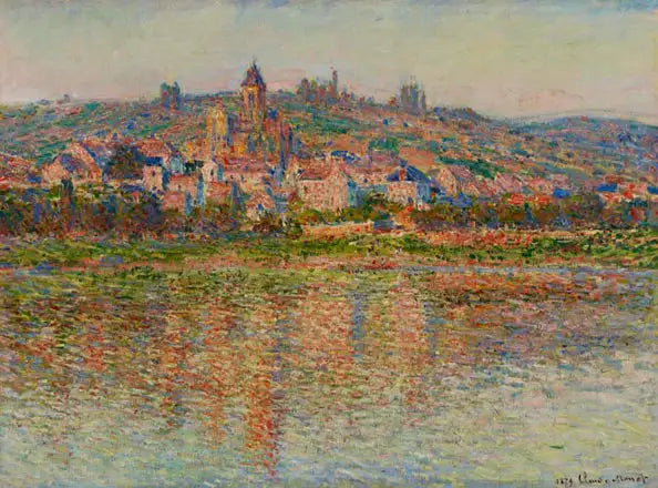 Vétheuil v létě - Claude Monet