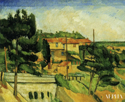 Viaduc de l'Estaque - Paul Cézanne - Reproductions de tableaux et peintures haut de gamme