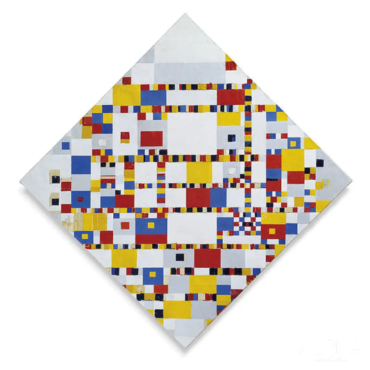 Victoire Boogie-Woogie - Mondrian - Reproductions de tableaux et peintures haut de gamme