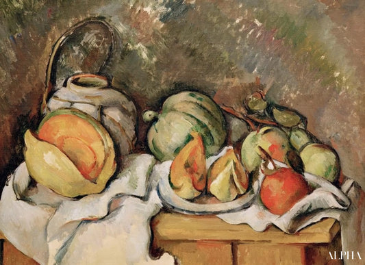 Vie morte - Paul Cézanne - Reproductions de tableaux et peintures haut de gamme