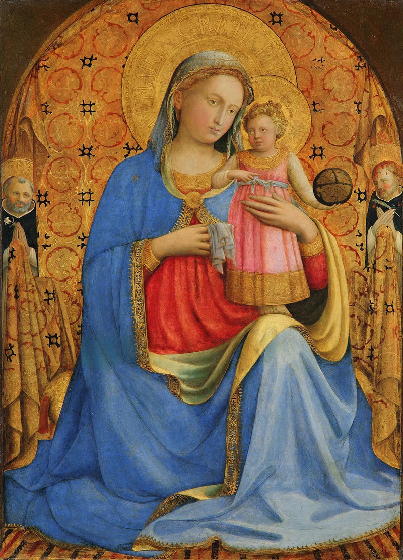 Panna s dítětem - Fra Angelico