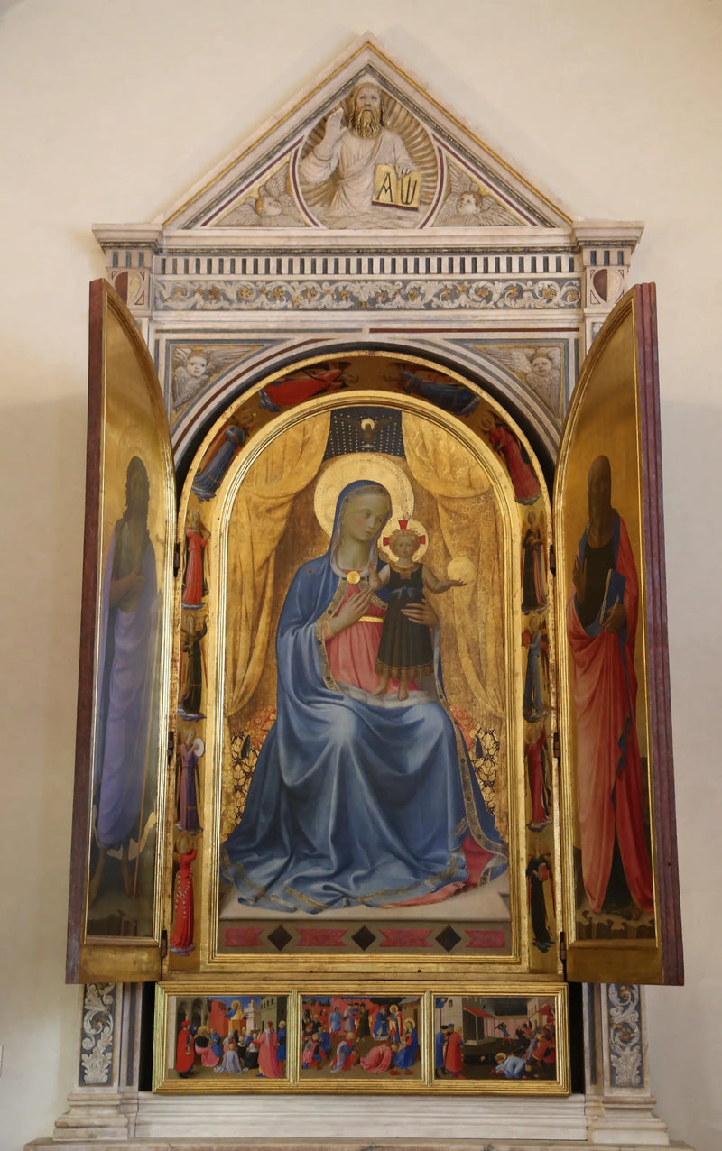 Panna s dítětem - Fra Angelico