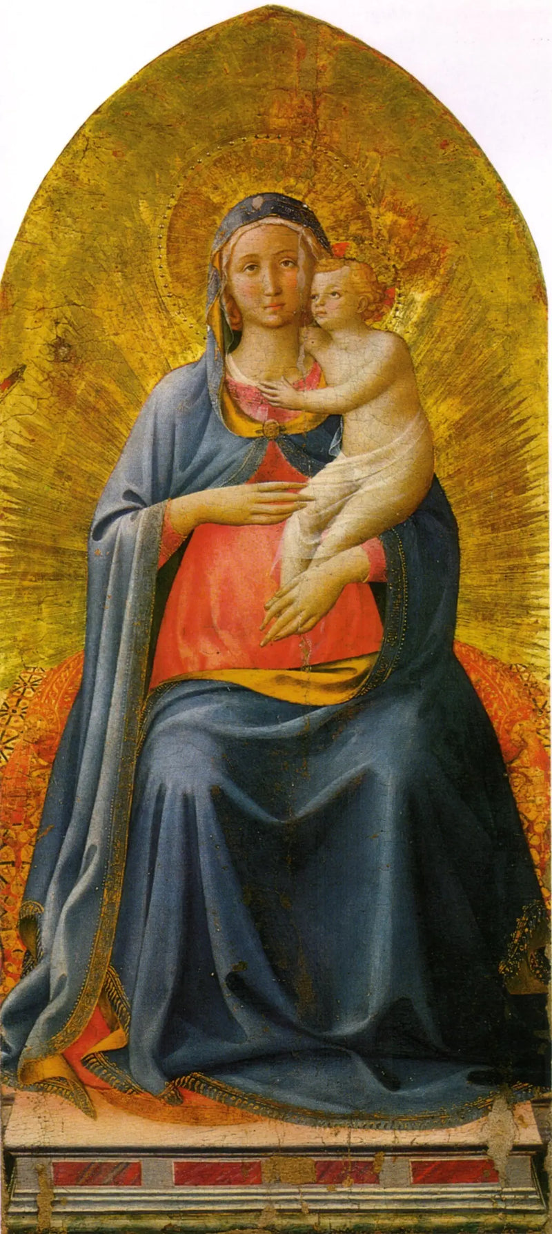 Panna s dítětem - Fra Angelico