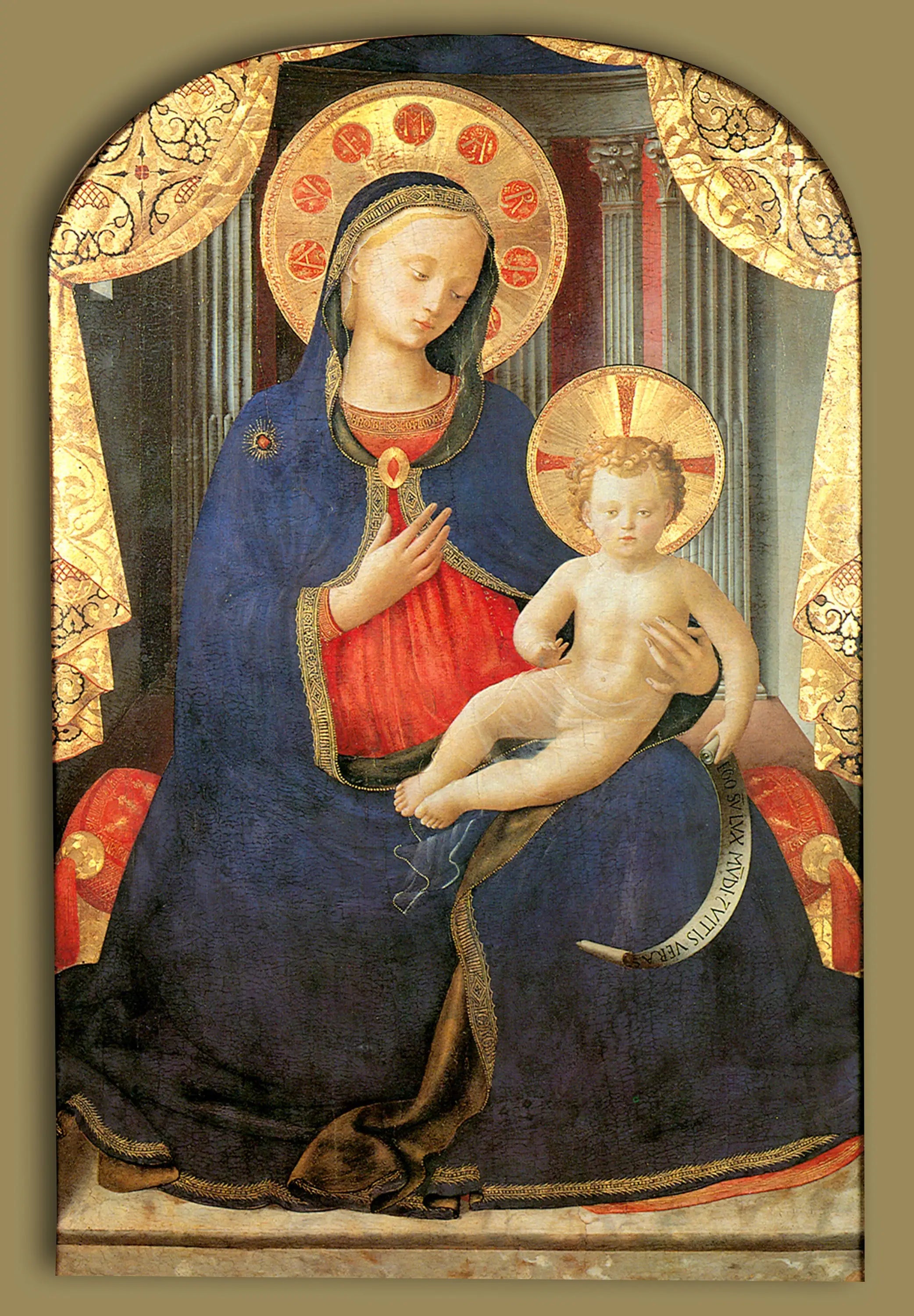 Vierge d’humilité - Fra Angelico - Alpha Reproduction