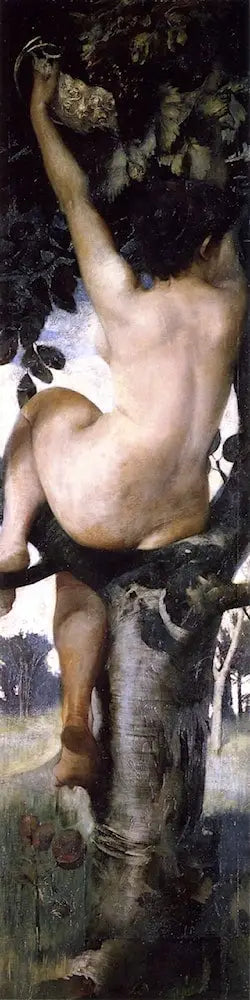 Reproduction du tableau « Vin - Franz von stuck » par Alpha Reproduction en peinture à l’huile