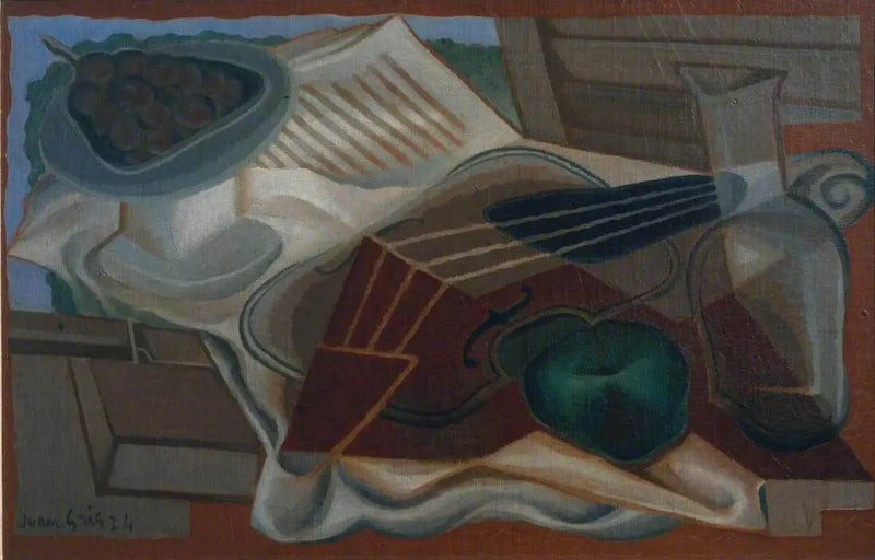 Violon et compotier - Juan Gris