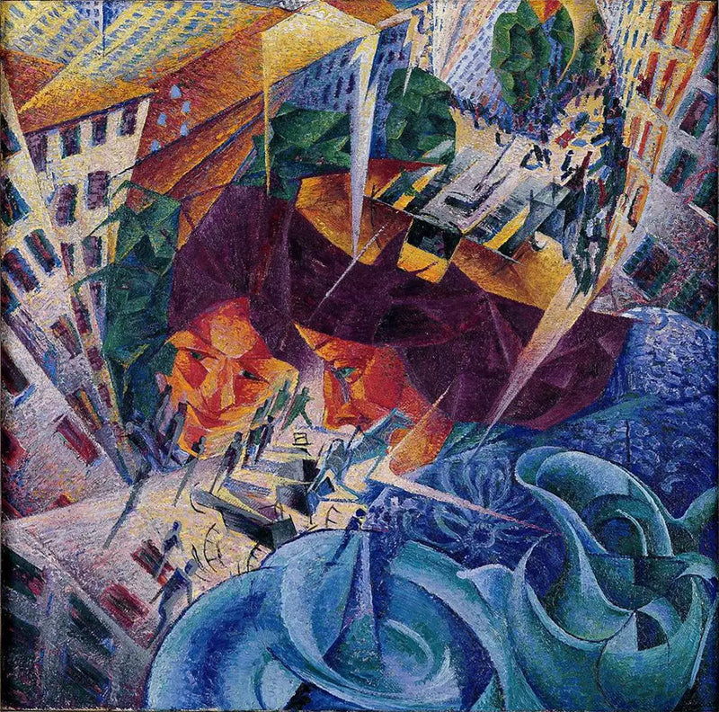 Současné vize - Umberto Boccioni