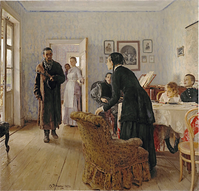 Nečekaný návštěvník - Ilya Repin