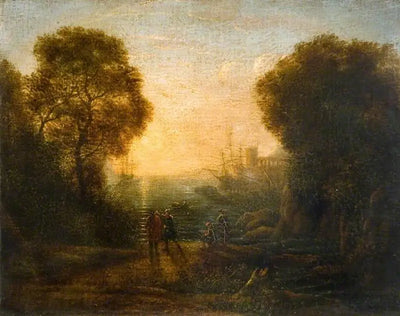 Vue côtière - Claude Lorrain - Alpha Reproduction