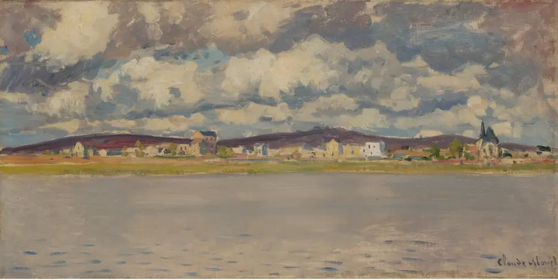 Výhled na Argenteuil - Claude Monet
