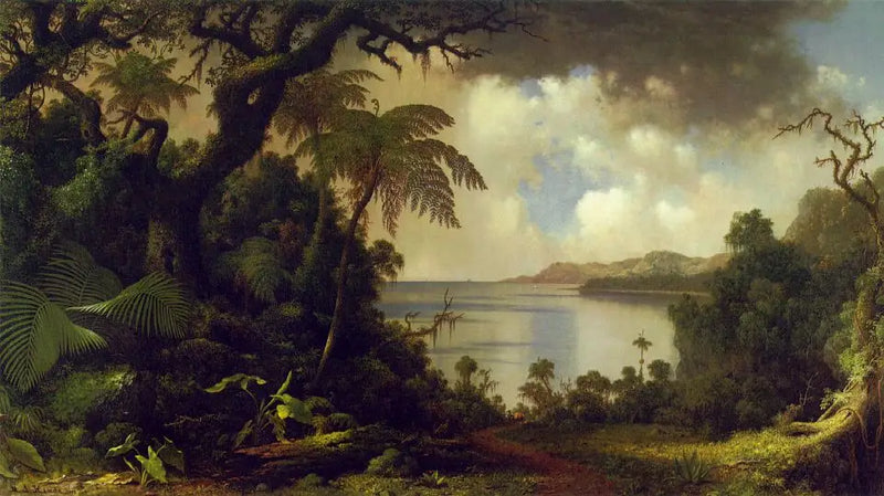 Pohled z Fern Tree Walk, Jamajka - Martin Johnson Heade