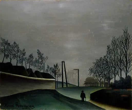 Vue des fortifications - Henri Rousseau - Alpha Reproduction