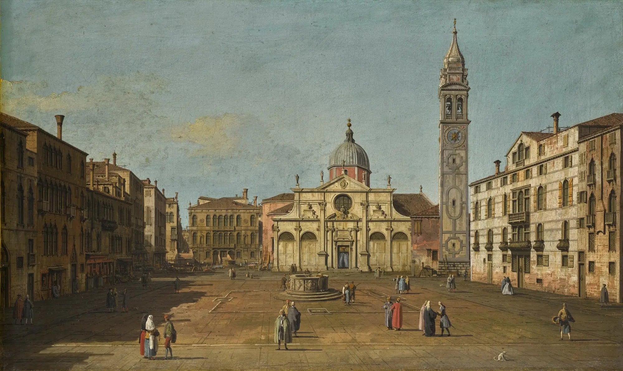 Vue du Campo Santa Maria Formosa - Canaletto - Alpha Reproduction