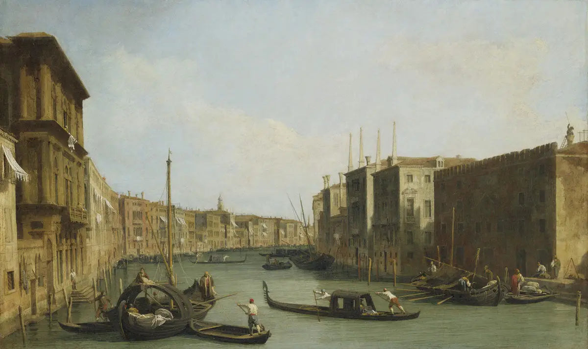 Vue du Grand Canal - Canaletto - Alpha Reproduction
