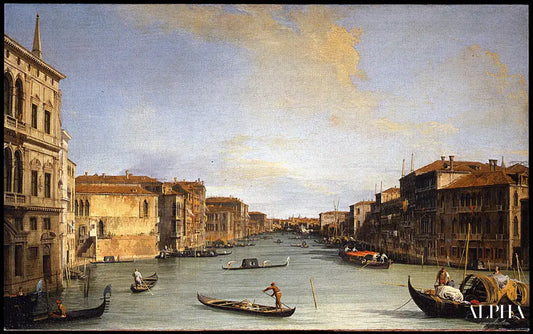 Vue du Grand Canal - Giovanni Antonio Canal - Reproductions de tableaux et peintures haut de gamme