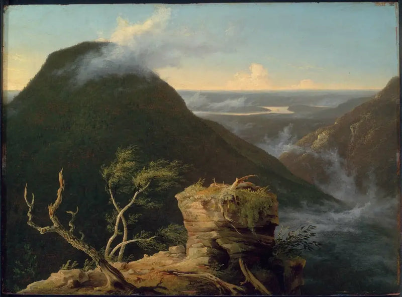 Pohled na Round-Top v pohoří Catskill - Thomas Cole