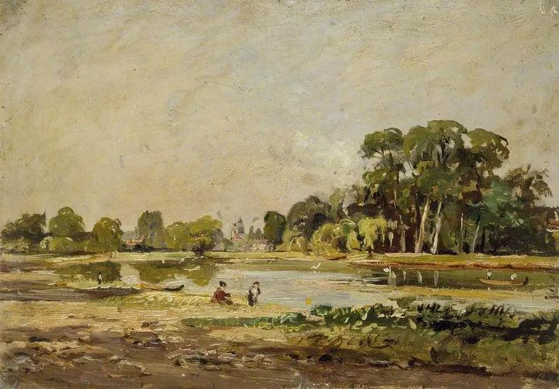 Výhled na Temži v Twickenhamu - John Constable