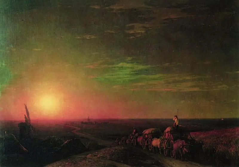 Vagóny Chumaks - Ivan Aïvazovskij