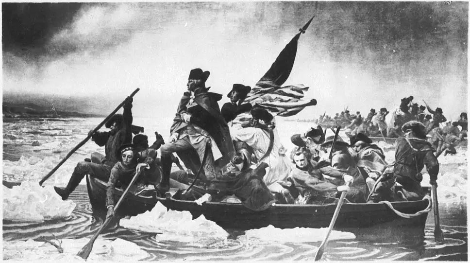 Washington traversant le Delaware - Emanuel Leutze - Alpha Reproduction