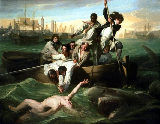 Watson et le requin - John Singleton Copley - Reproductions de tableaux et peintures haut de gamme