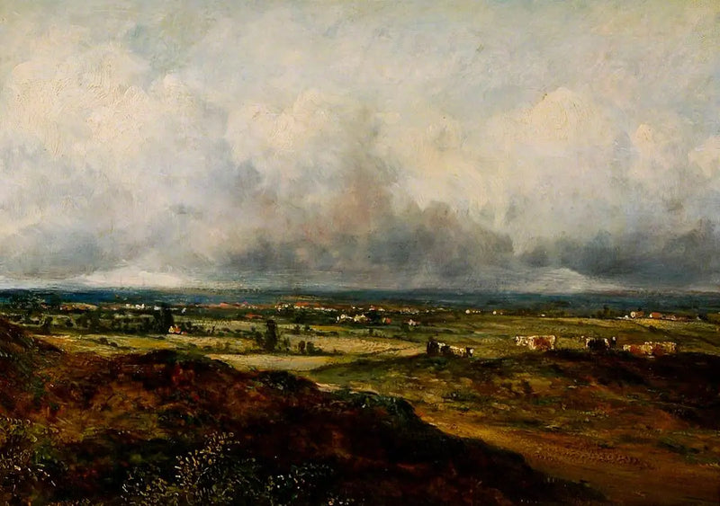 West End Fields en direction de Harrow, Londýn - John Constable